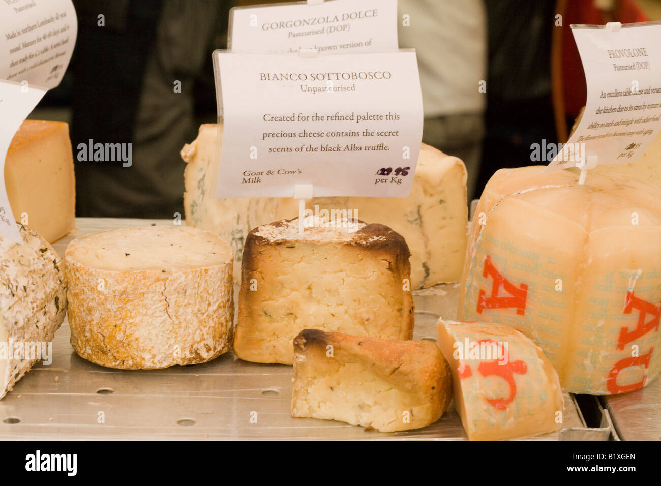 cheese farmers market Stock Photo Alamy