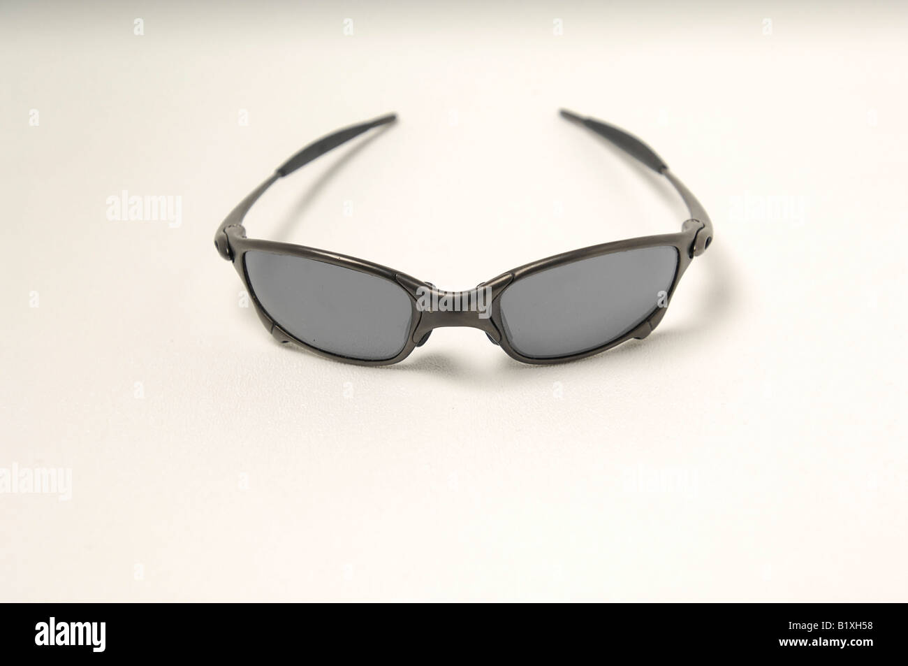 chrome sunglasses Stock Photo