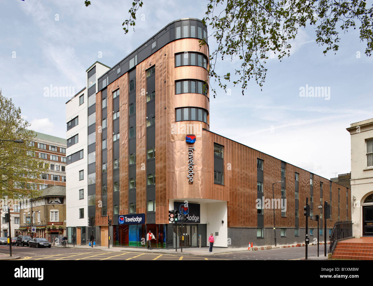 Travelodge Hotel Euston Station Stock Photo Alamy