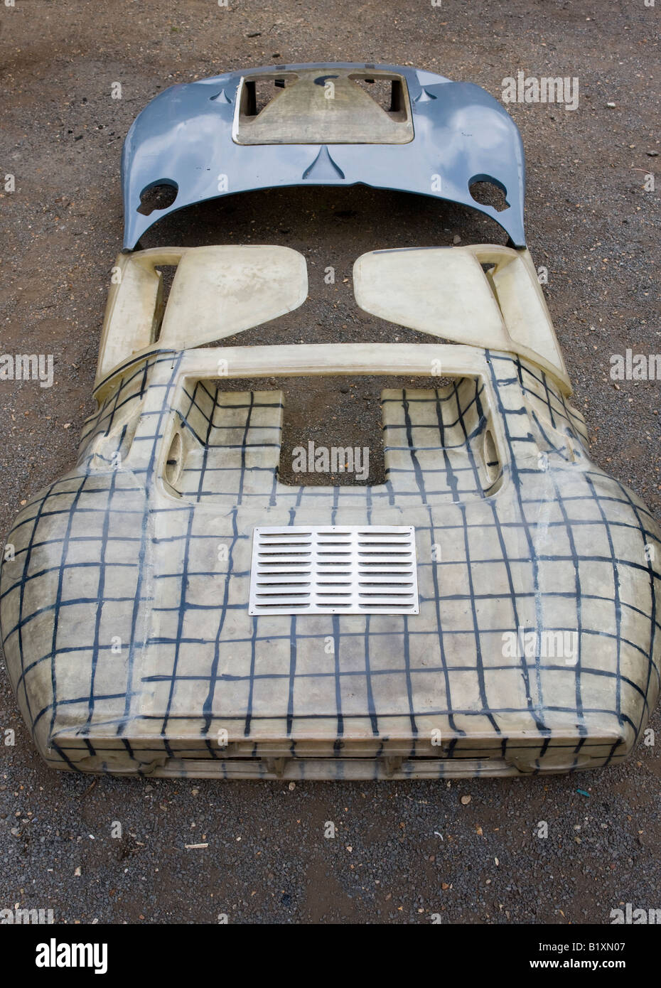 Body Work of the Ford GT40 PO1085 Sports Car Stock Photo Alamy