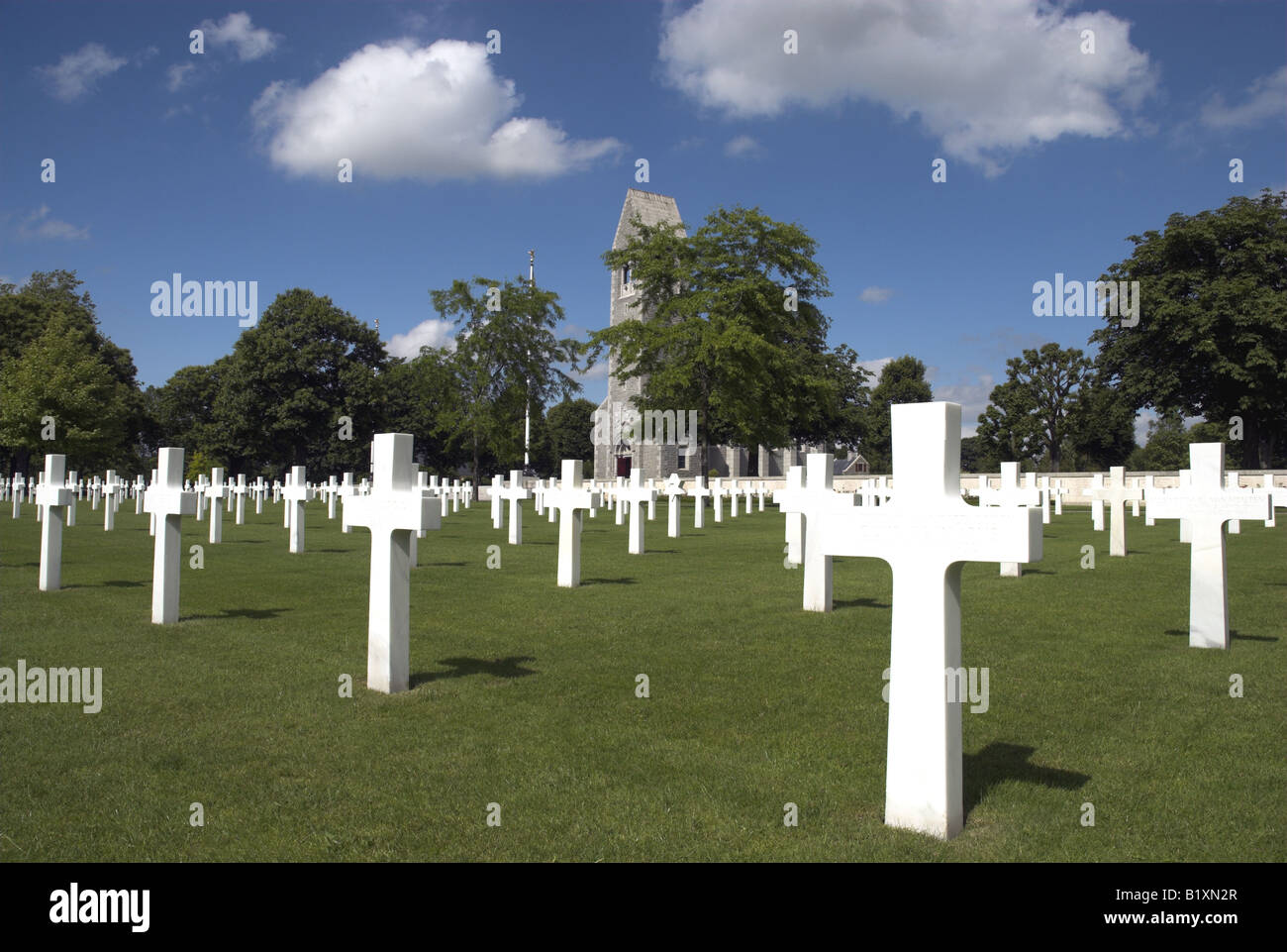 Brittany American Cemetery and Memorial, St James, Brittany, France ...