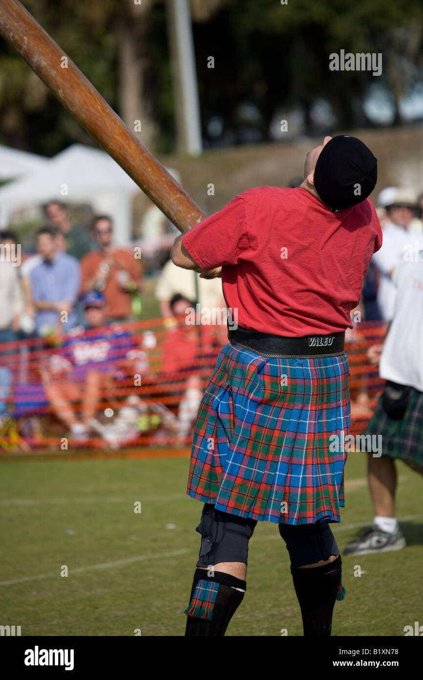 Scottish Highland Games Stock Photo Alamy