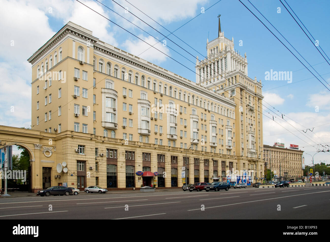 Peking Hotel 1956 Bolshaya Sadovaya Street Moscow Russia Stock Photo Alamy