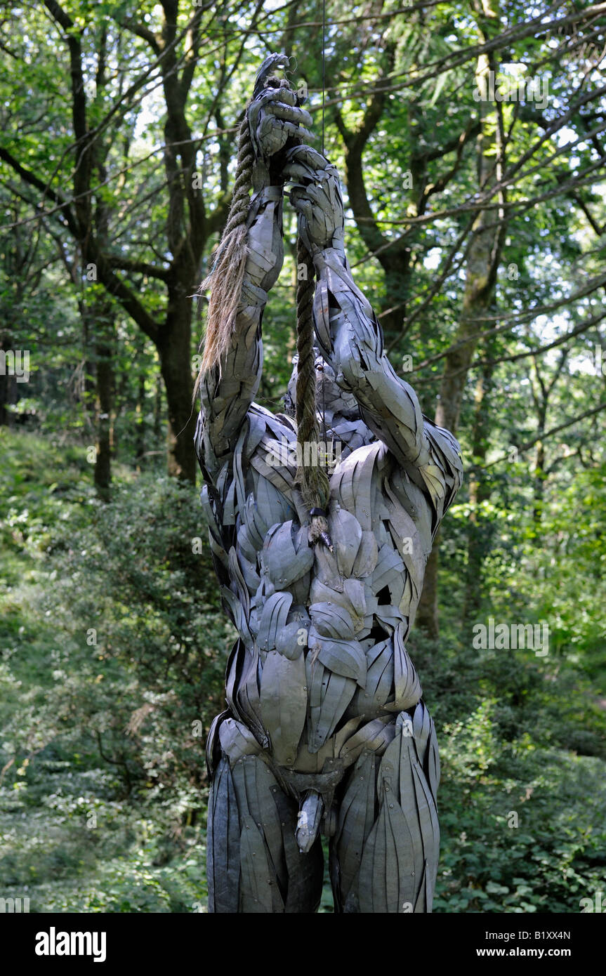 picture Grizedale Forest Sculptures https www alamy com stock photo mea culpa detail outdoor sculpture by robert bryce muir grizedale 18416293 html
