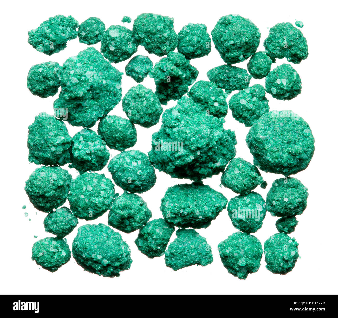 Green bath salts Stock Photo Alamy