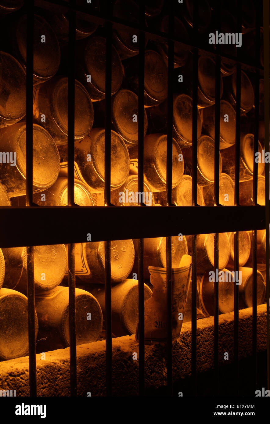 Storing wine bottles in cellar hi-res stock photography and images - Alamy