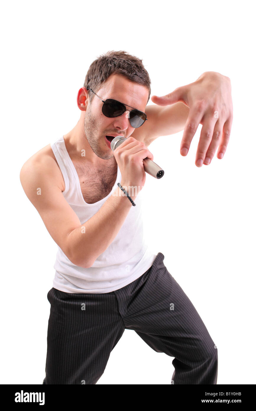 Hip hop artist Stock Photo - Alamy