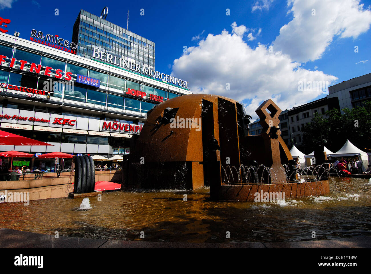 Berlin, city, Kudamm Stock Photo