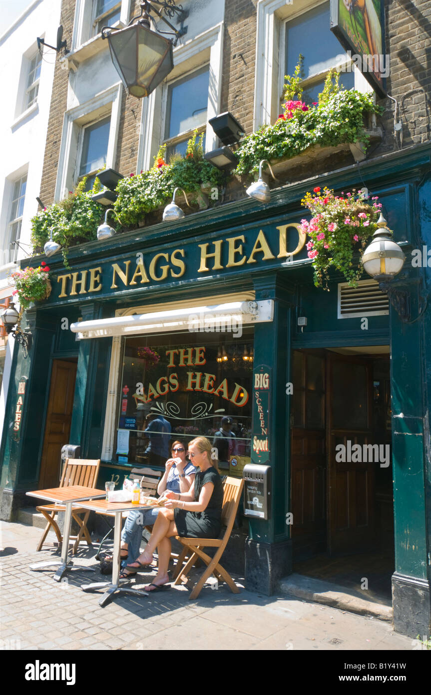 The Nags Head Pub Upper Street Islington London Stock Photo