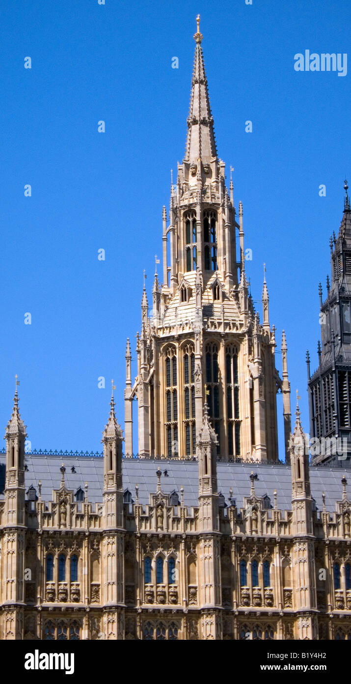 St Stephen's Tower, Houses of Parliament London England UK Stock Photo