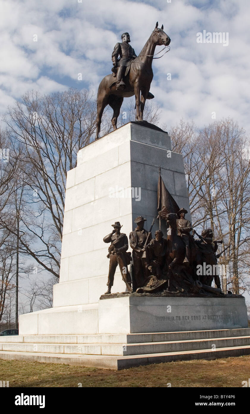 General Robert E. Lee Virginia Memorial at Gettysburg National Military