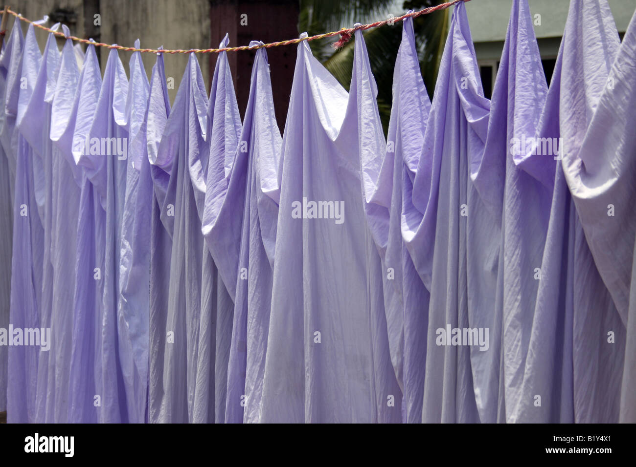 Clothesline clips hi-res stock photography and images - Alamy
