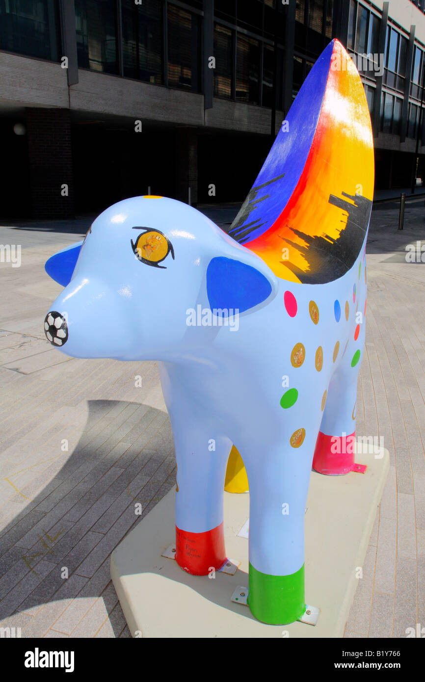 Superlambanana sculptures liverpool hires stock photography and images