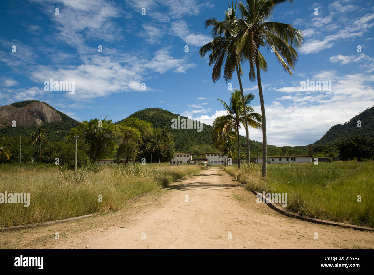 Penal Colony, Former Prison on Ilha Grande, Ilha Grande, Brazil Stock Photo