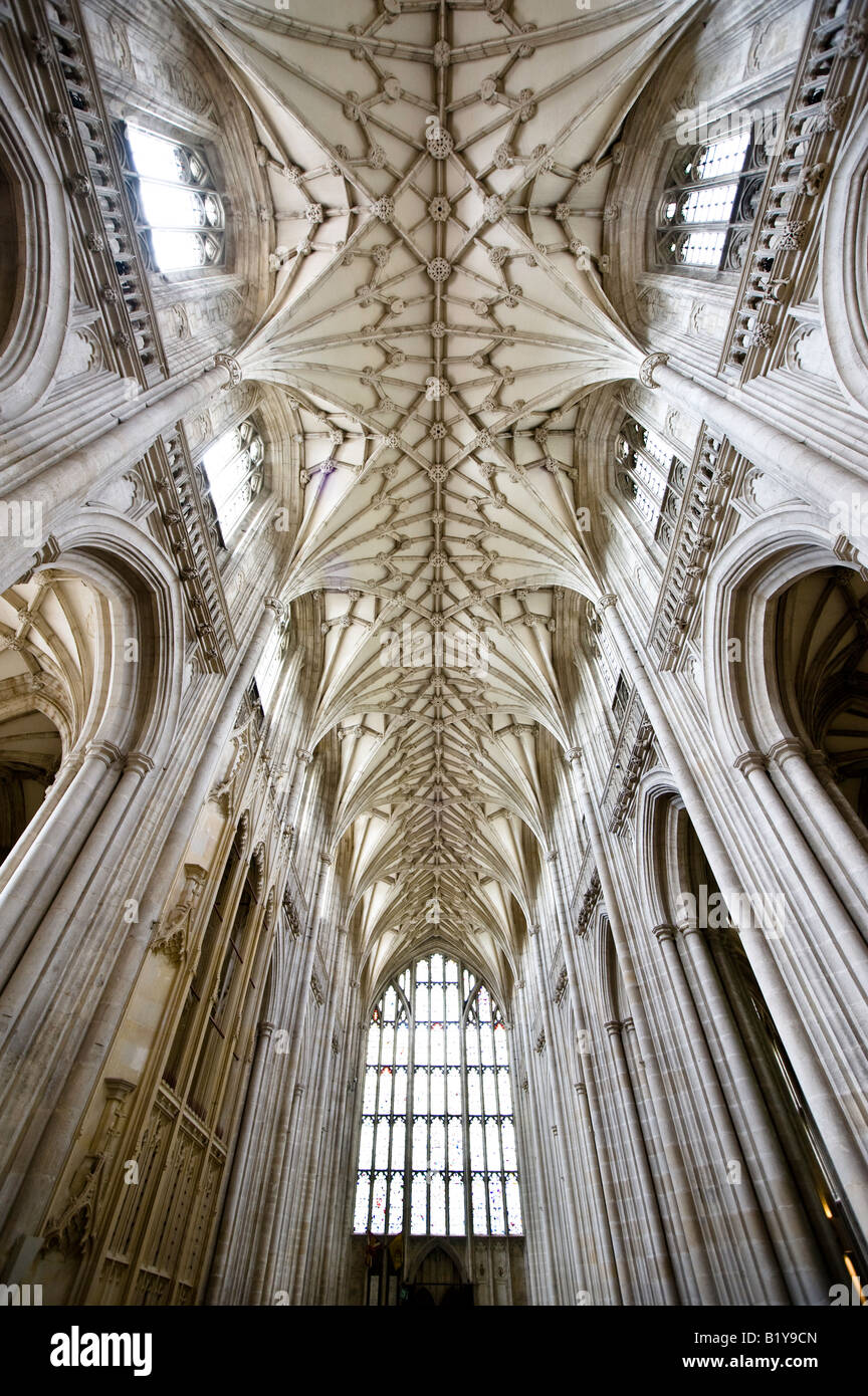 Stained glass windows winchester cathedral hi-res stock photography and ...