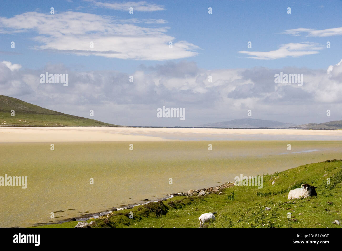 Scarista Bay, Isle of Harris, Outer Hebrides Stock Photo