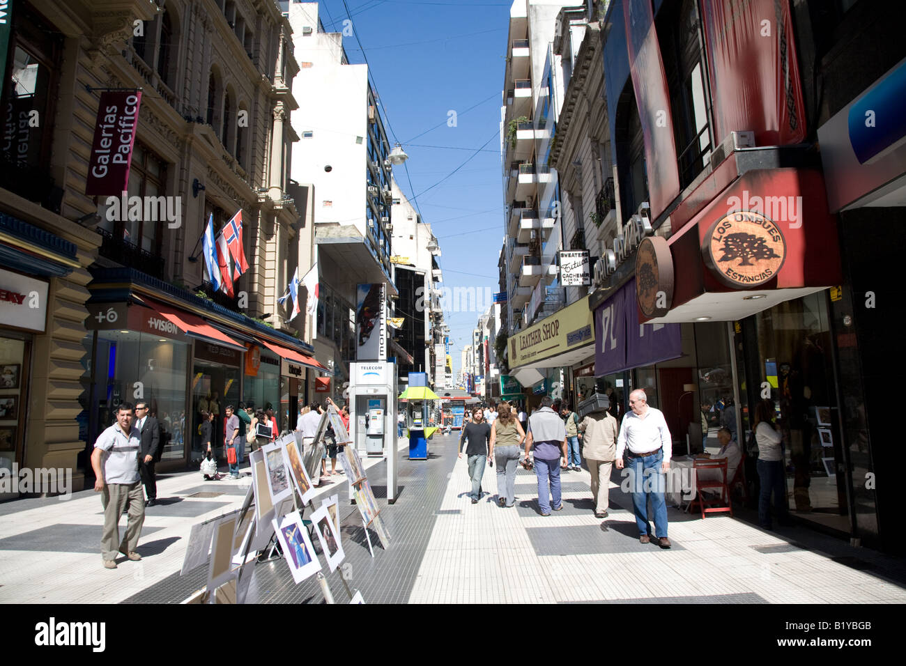 Florida Street, Buenos Aires Stock Photo - Alamy