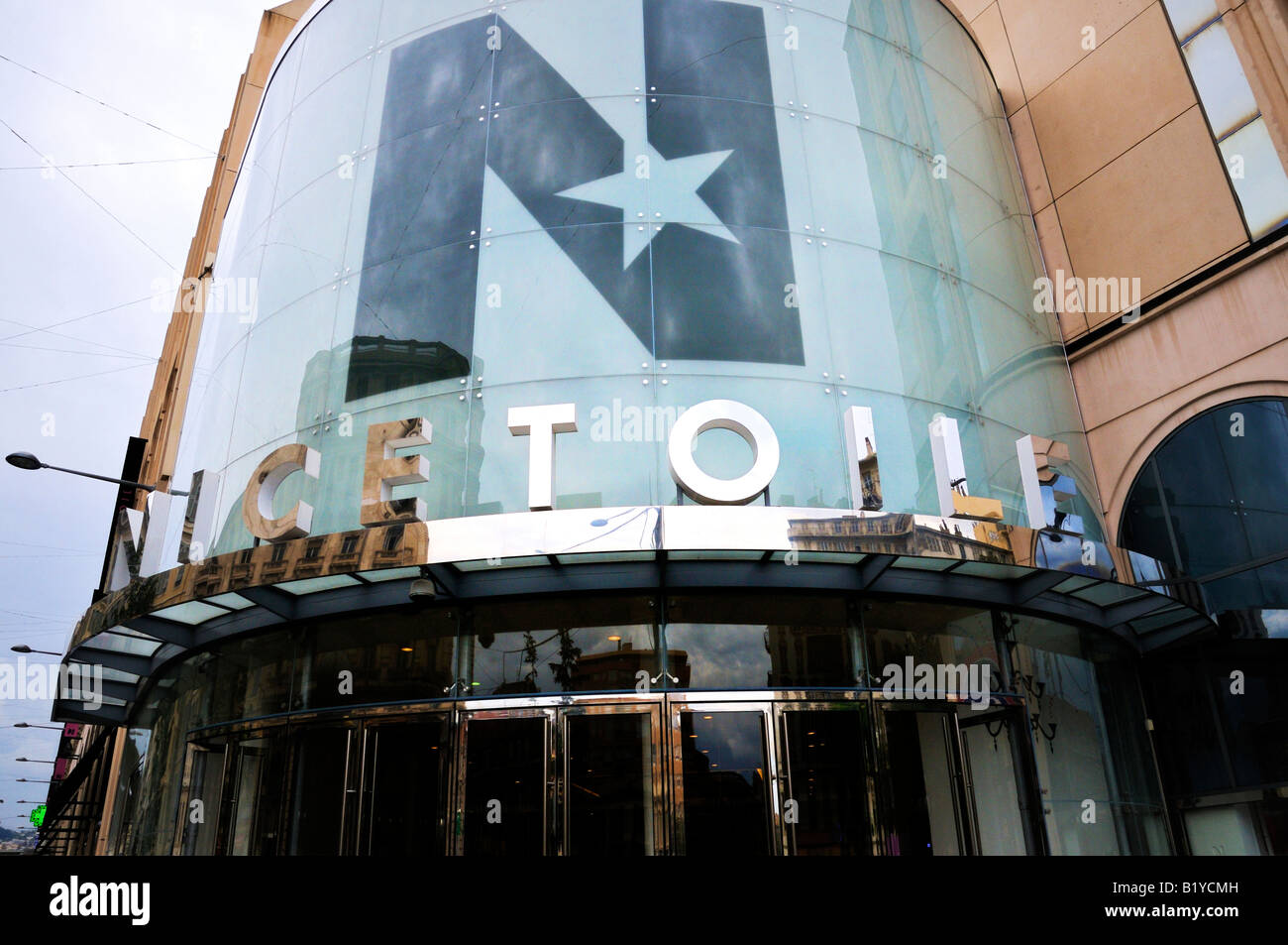 Nice Etoile Shopping Commercial Centre Av Jean Medecin Nice France FOR EDITORIAL USE ONLY Stock Photo