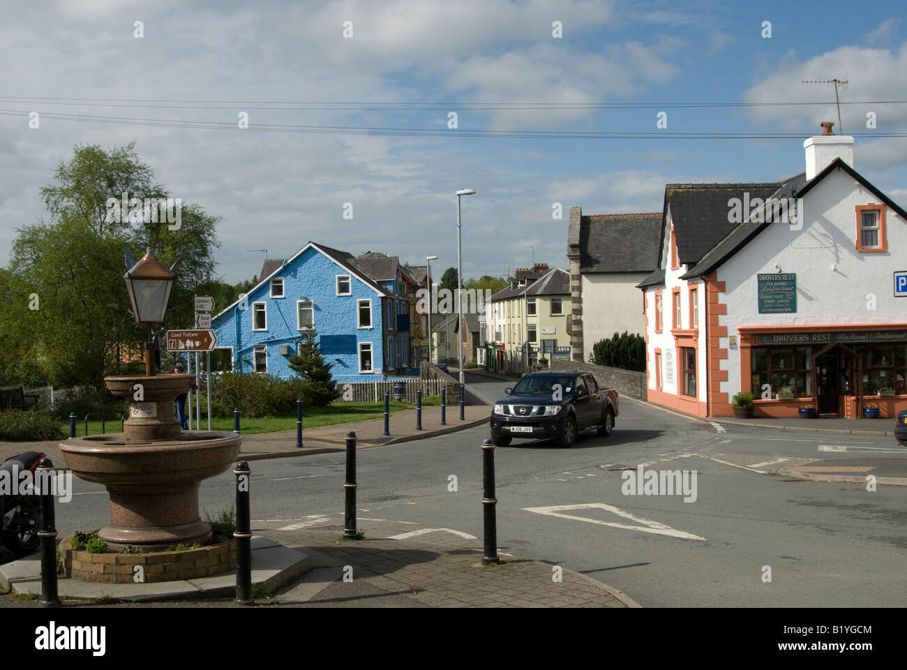 View along a483 llanwrtyd wells hires stock photography and images Alamy