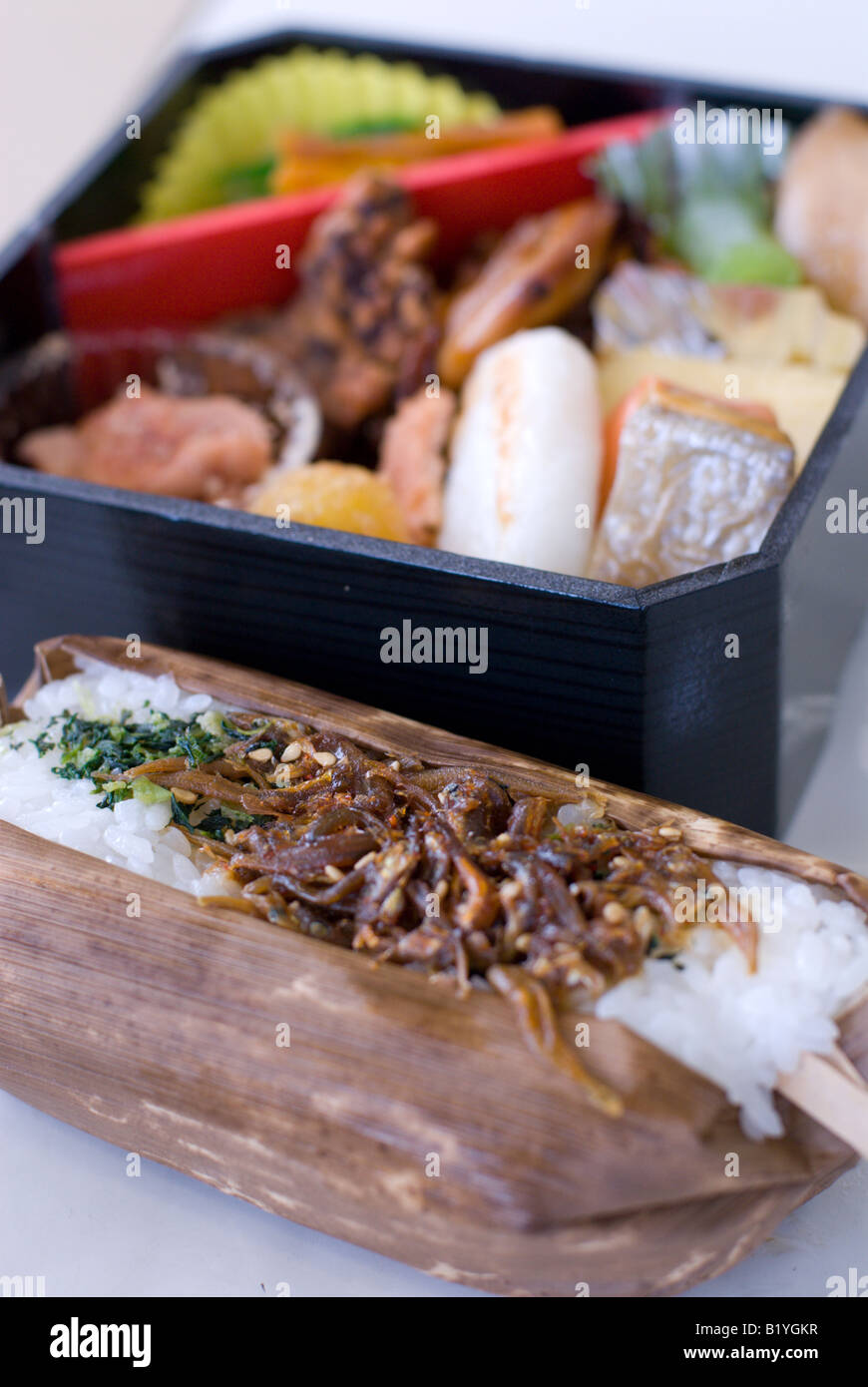 Boxed lunch or ekiben at Sendai Station, Sendai, Japan Stock Photo Alamy