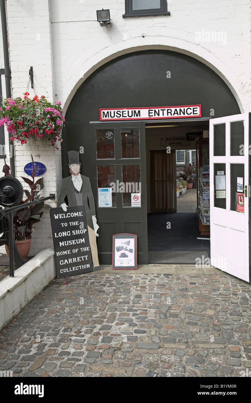 Long Shop museum entrance at Garretts former engineering factory ...