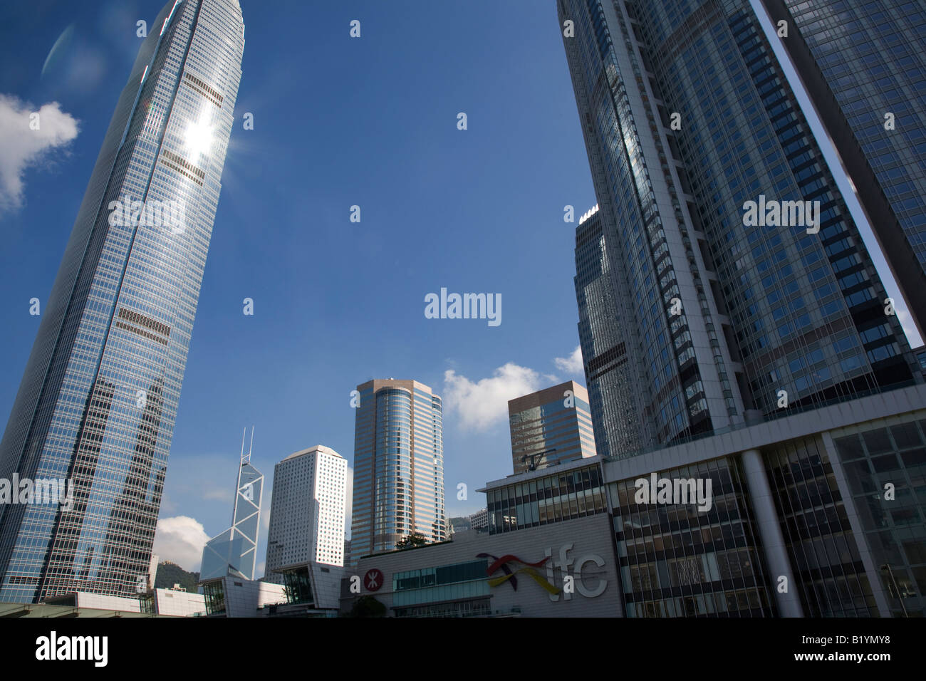 The IFC building, Hong Kong Stock Photo Alamy