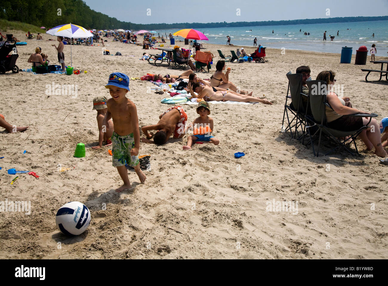Sandbanks Provincial Park with Dunes and beach on Lake Ontario in Ontario Canada Stock Photo Alamy