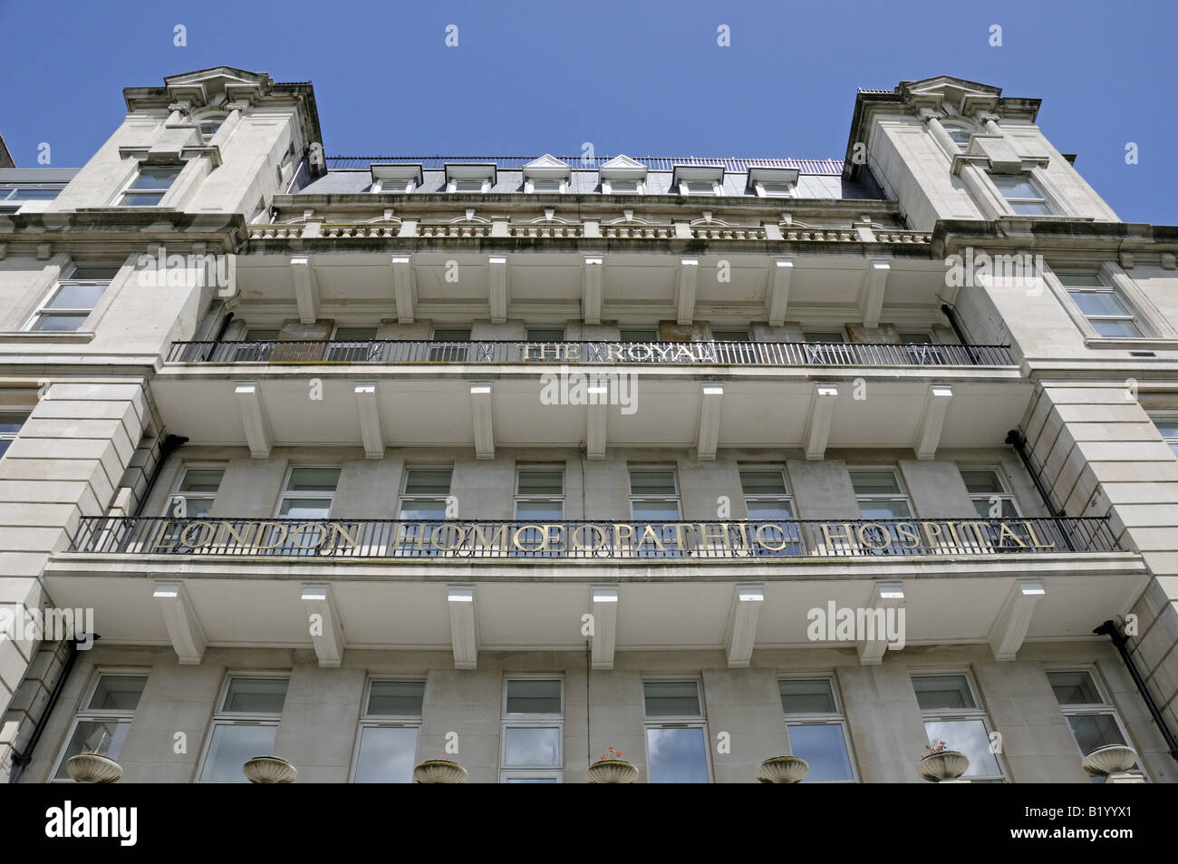 The Royal London Homoeopathic Hospital now Royal London Hospital for Integrated Medicine England UK Stock Photo