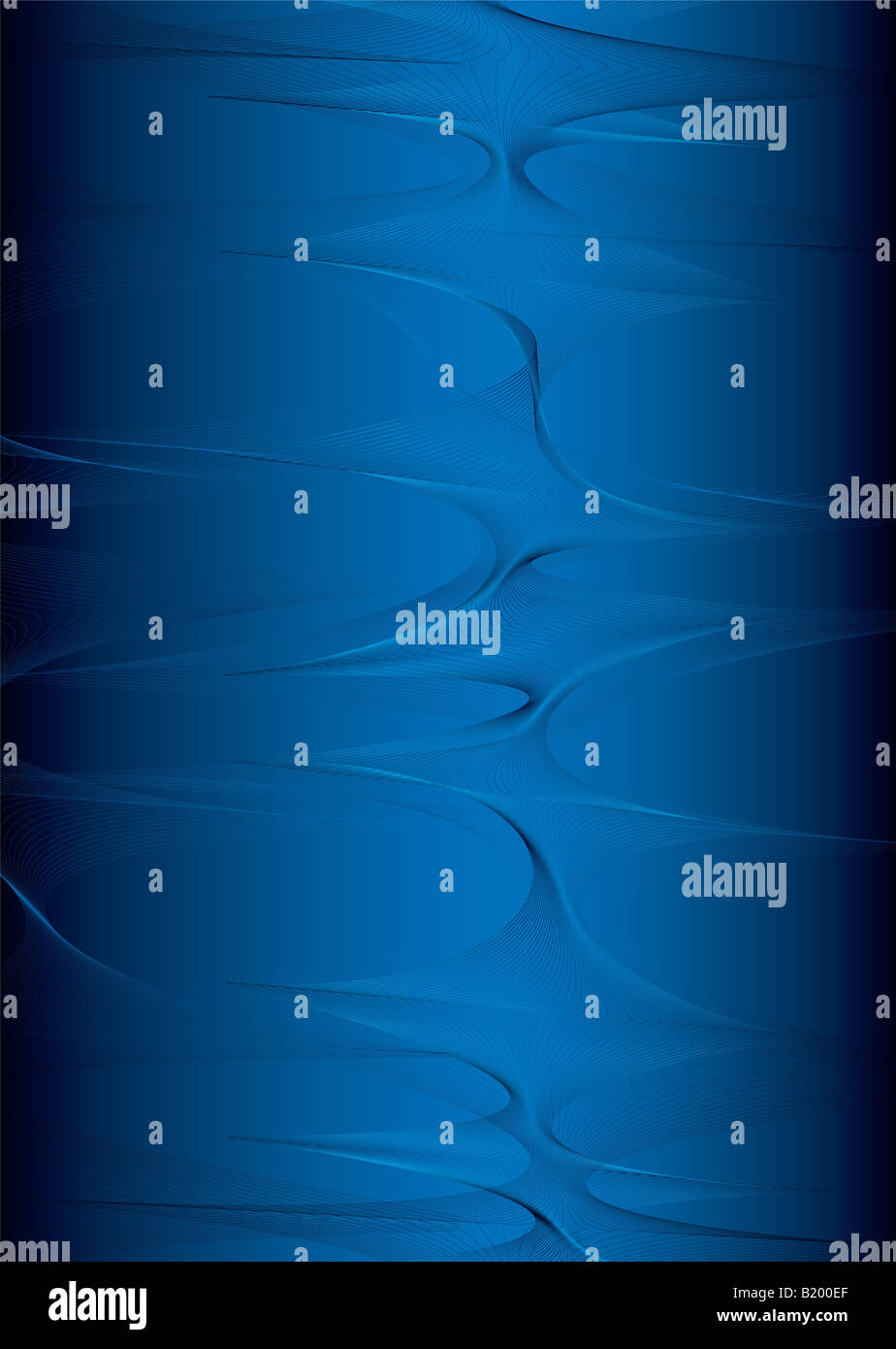 Modern abstract background in blue with a flowing spiral wave Stock ...