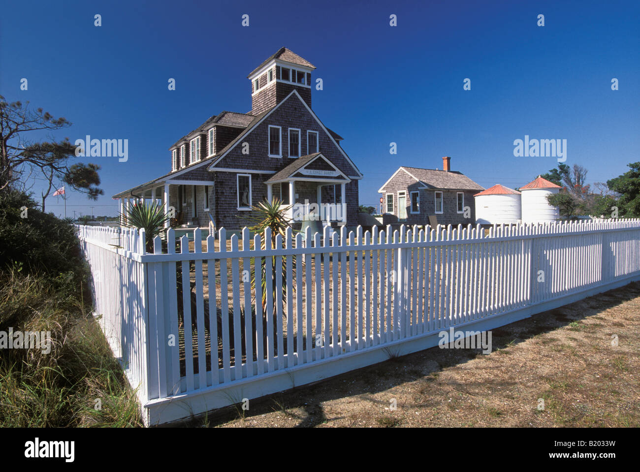 Chicamacomico Life-saving Station Rodanthe North Carolina Stock Photo