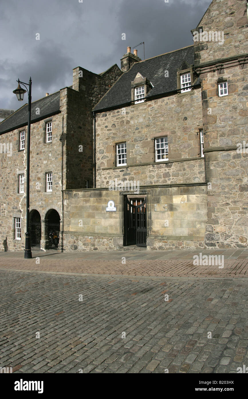 City of Aberdeen, Scotland. Built in 1593 Provost Ross’s House located in Ship Row is Aberdeen’s third oldest dwelling. Stock Photo