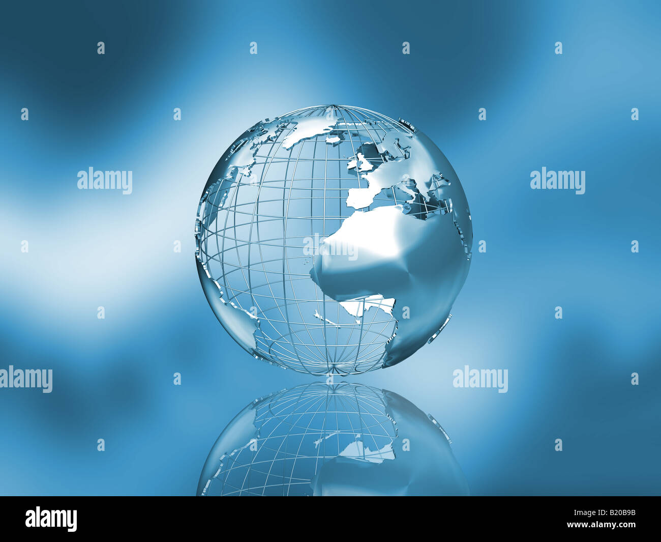 Globe on abstract background hi-res stock photography and images - Alamy