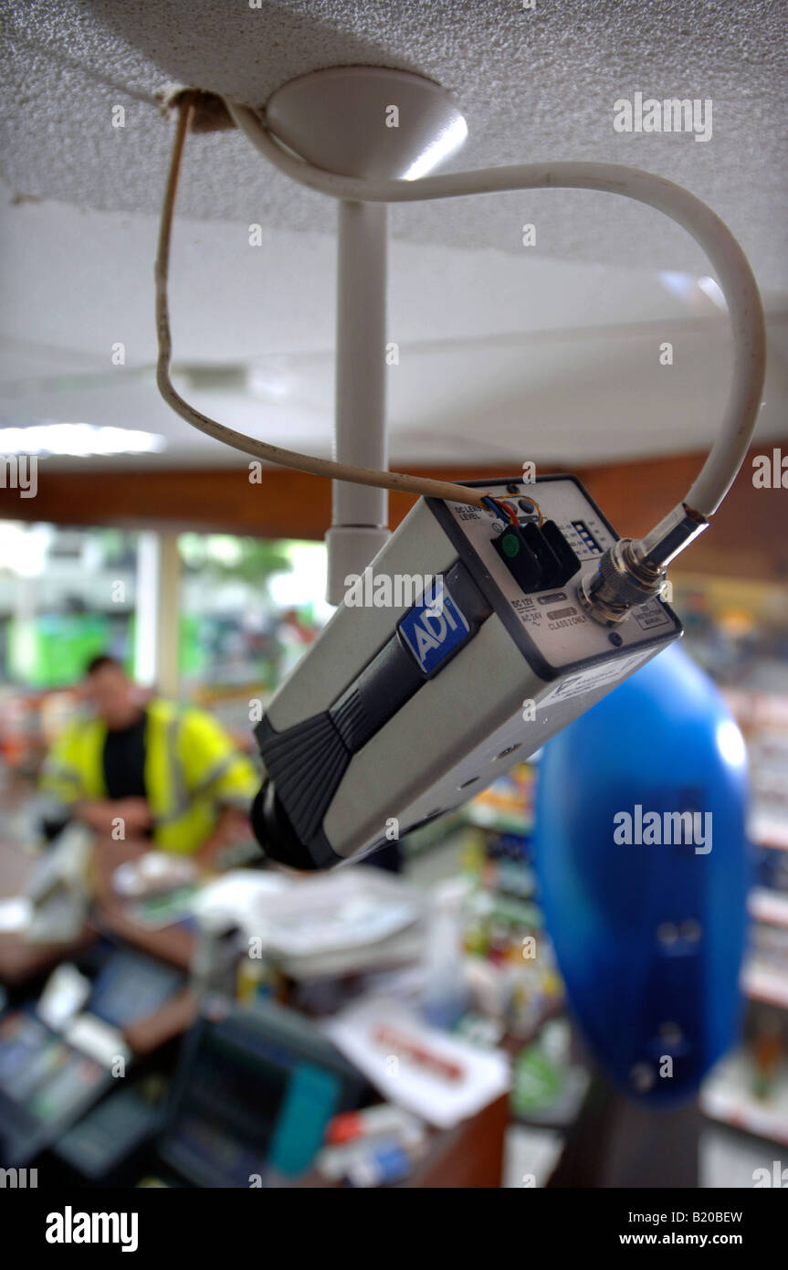 Cctv at petrol station hires stock photography and images Alamy
