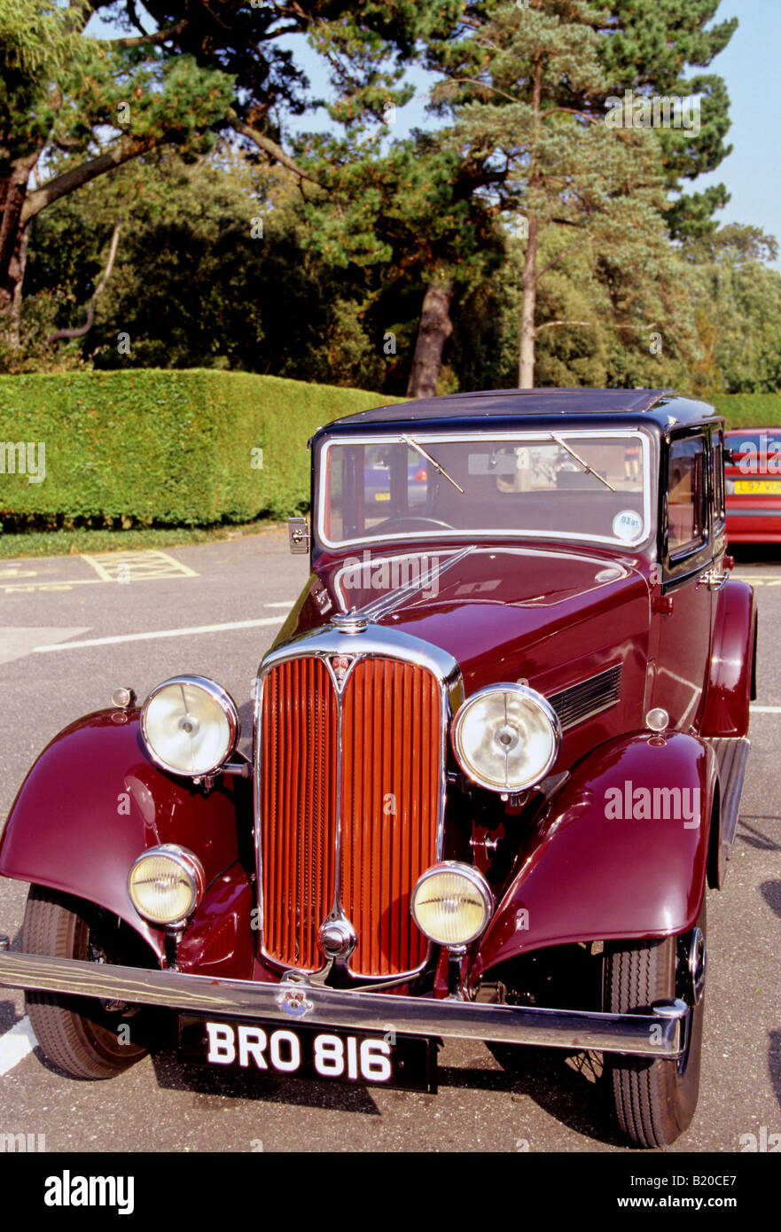 0783 Vintage Rover England Stock Photo