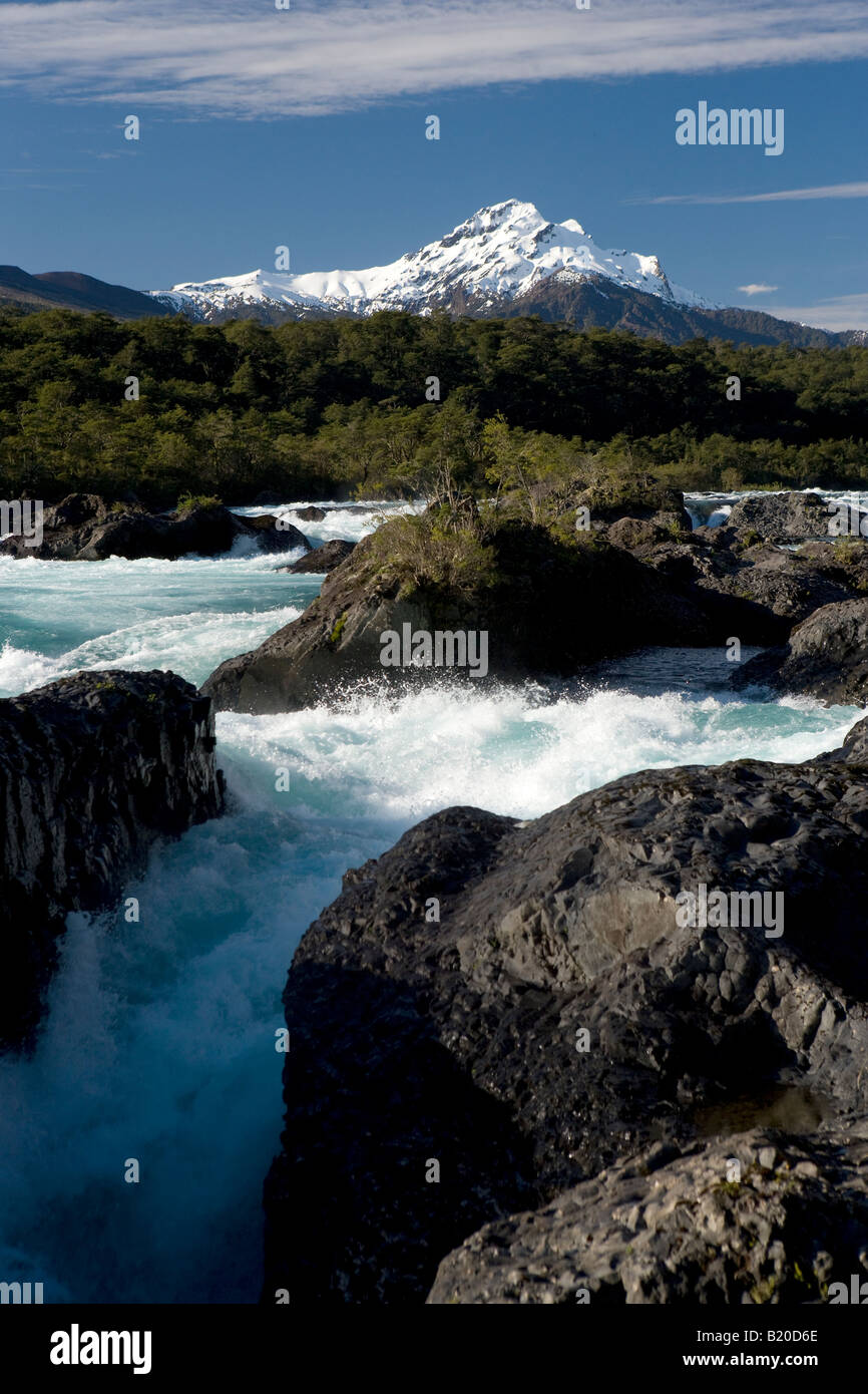 Petrohue River Lake District Chile Stock Photo Alamy