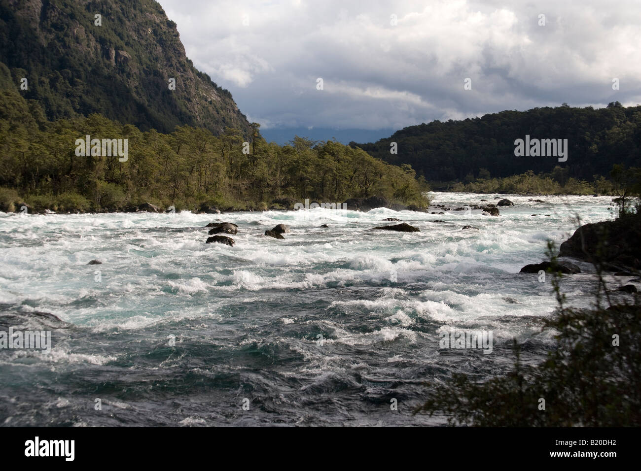 Petrohue River Lake District Chile Stock Photo Alamy petrohue-river-lake-district-chile-stock-photo-alamy