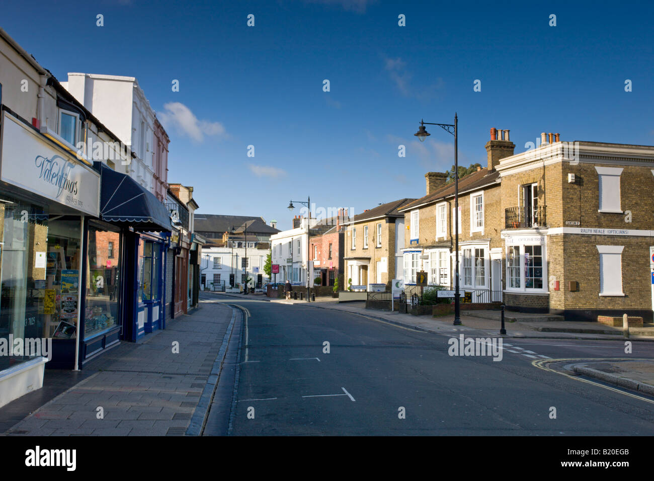 shopfronts in Bedford Place Southampton Hampshire England