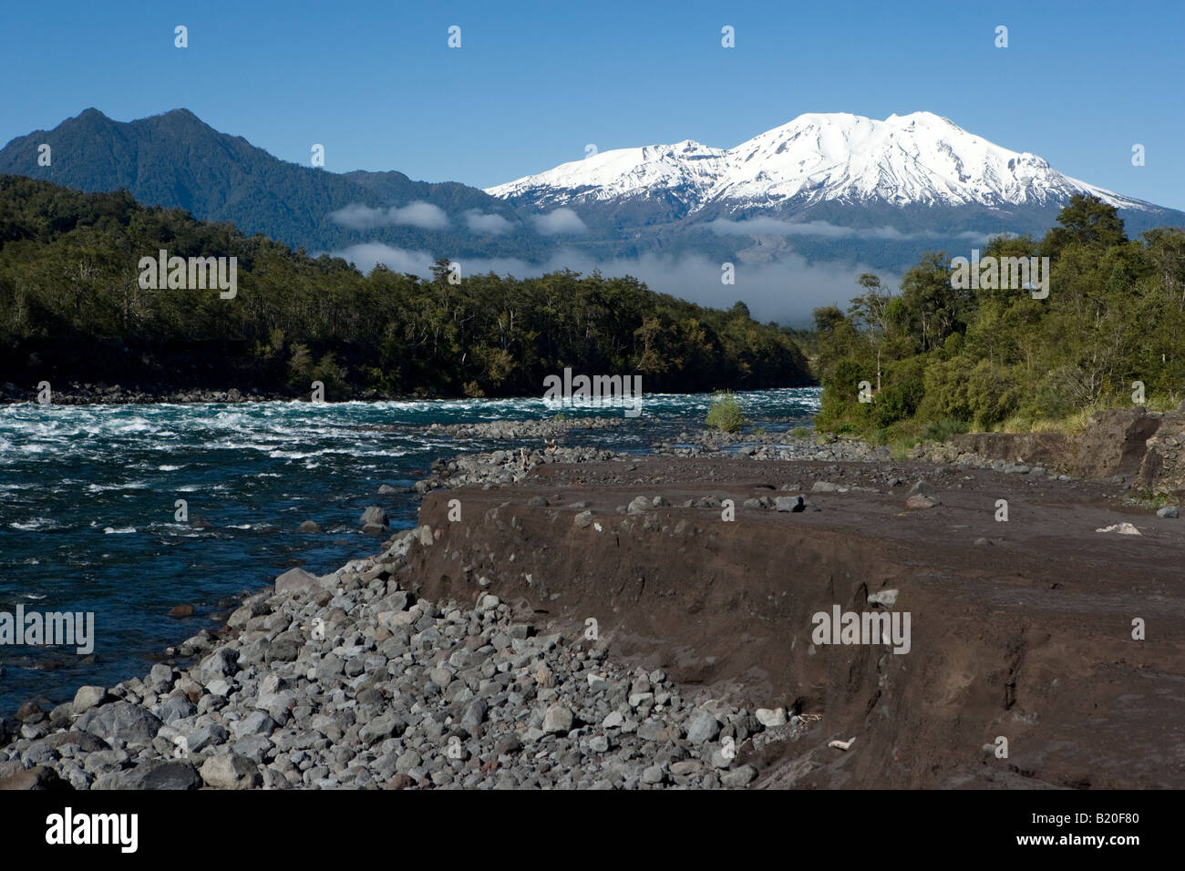 Petrohue River Lake District Chile Stock Photo - Alamy