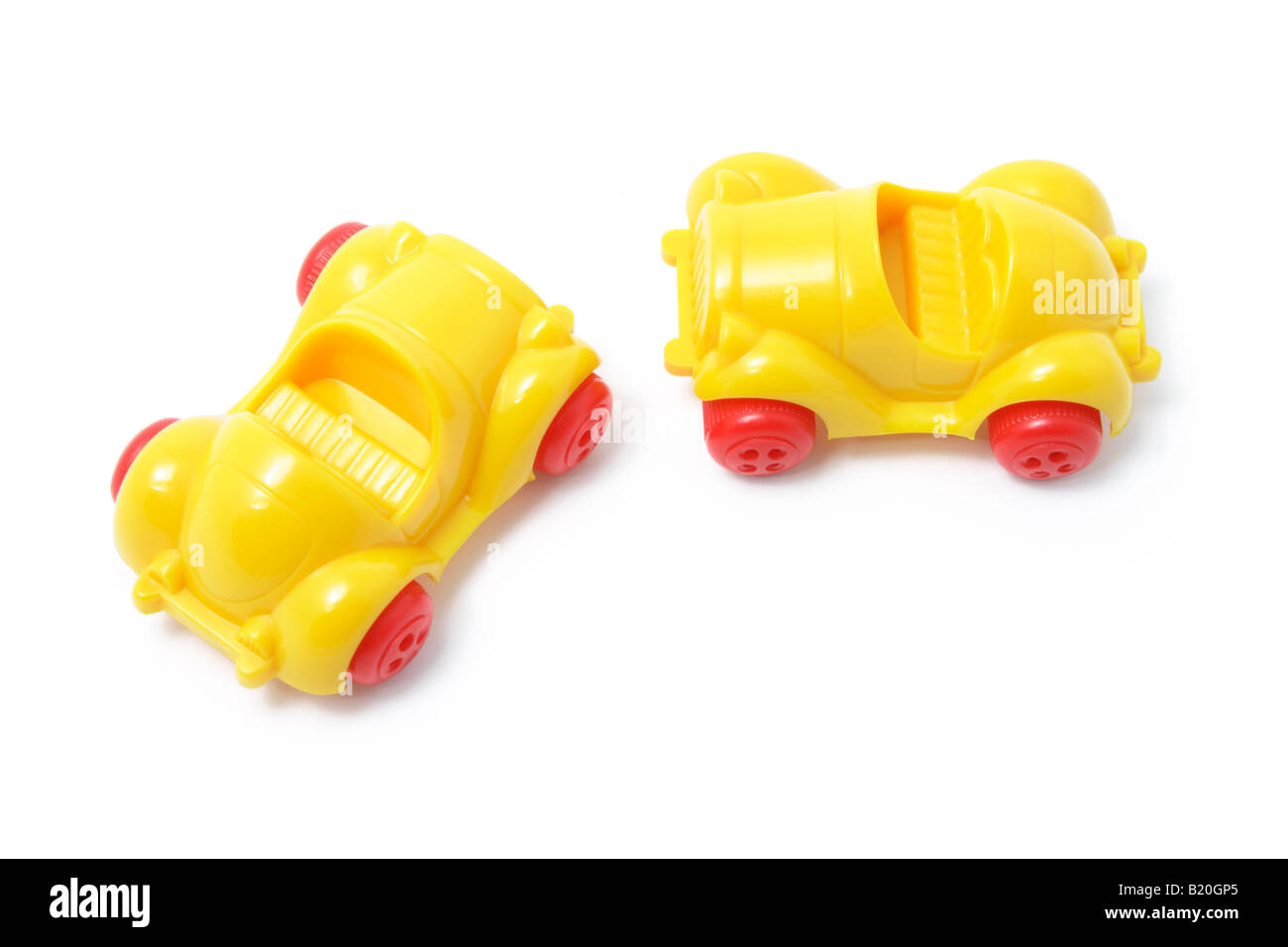 Plastic Toy Cars Stock Photo Alamy
