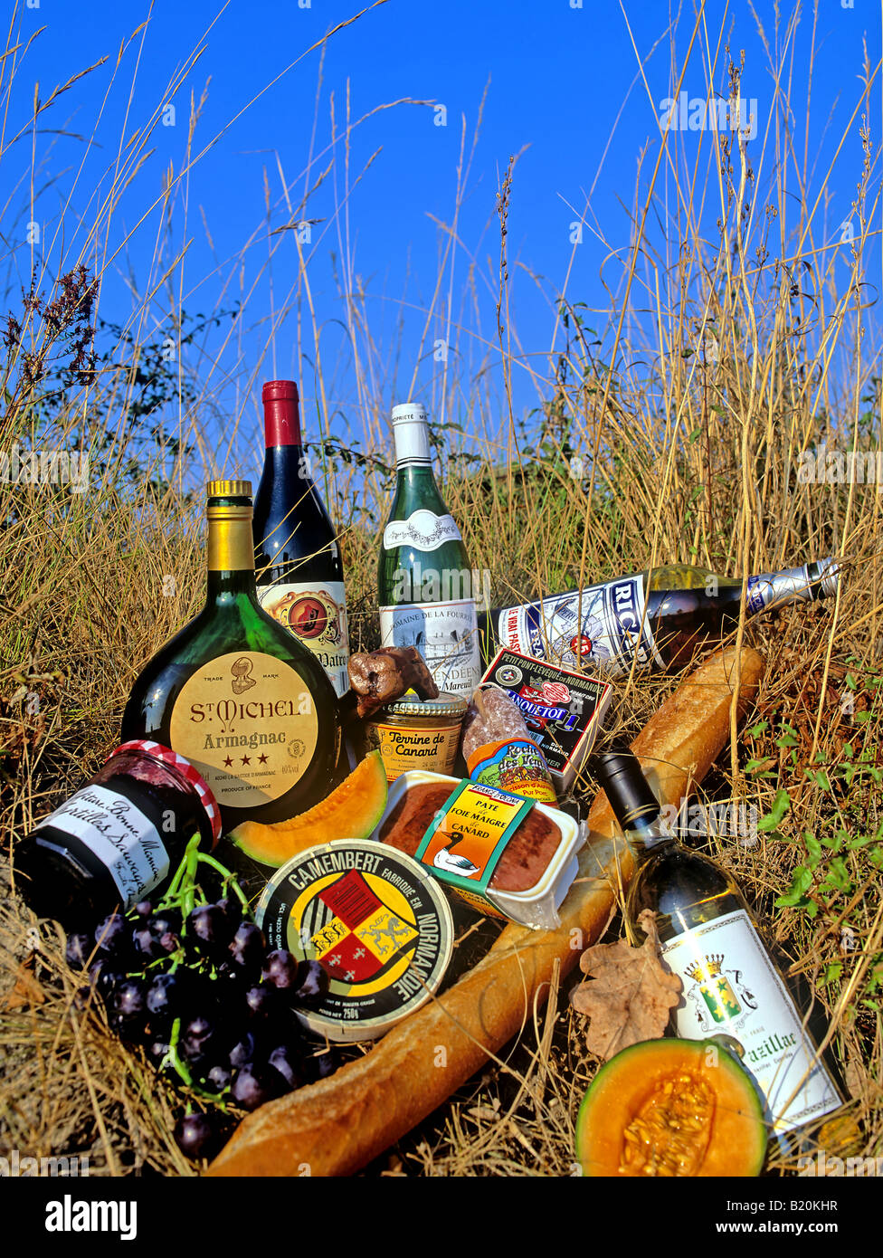 0799 Food Drink French Stock Photo