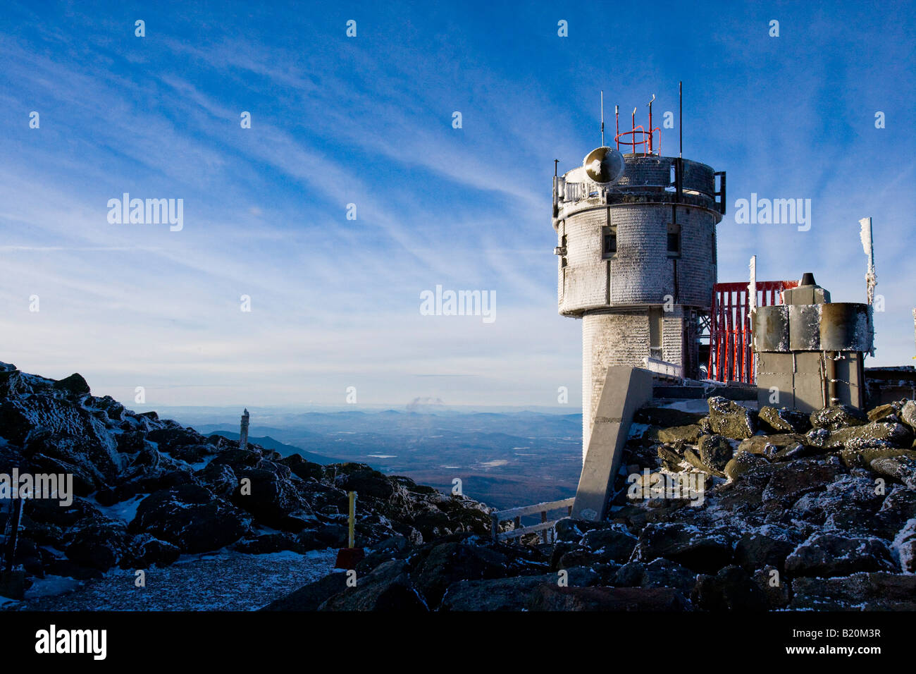 Mount washington observatory winter hires stock photography and images