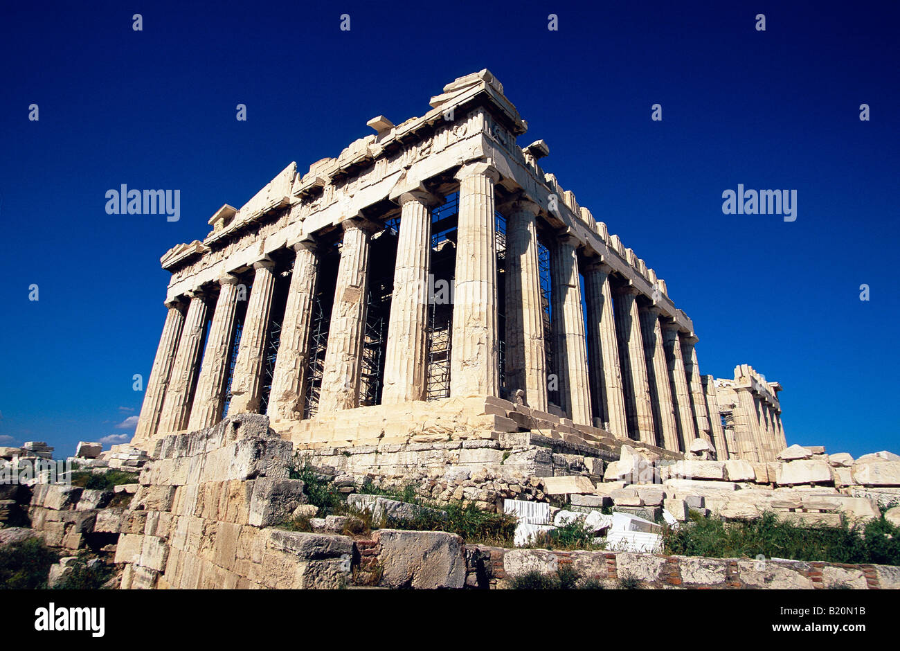 Parthenon Acropolis Athens Greece Stock Photo