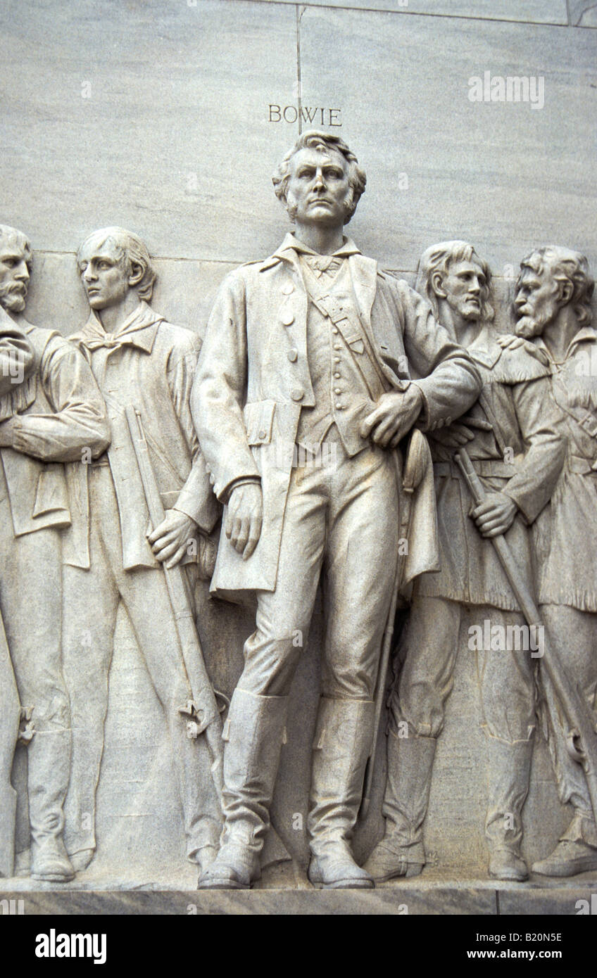 TEXAS San Antonio Monument to men who died in Alamo battle famous