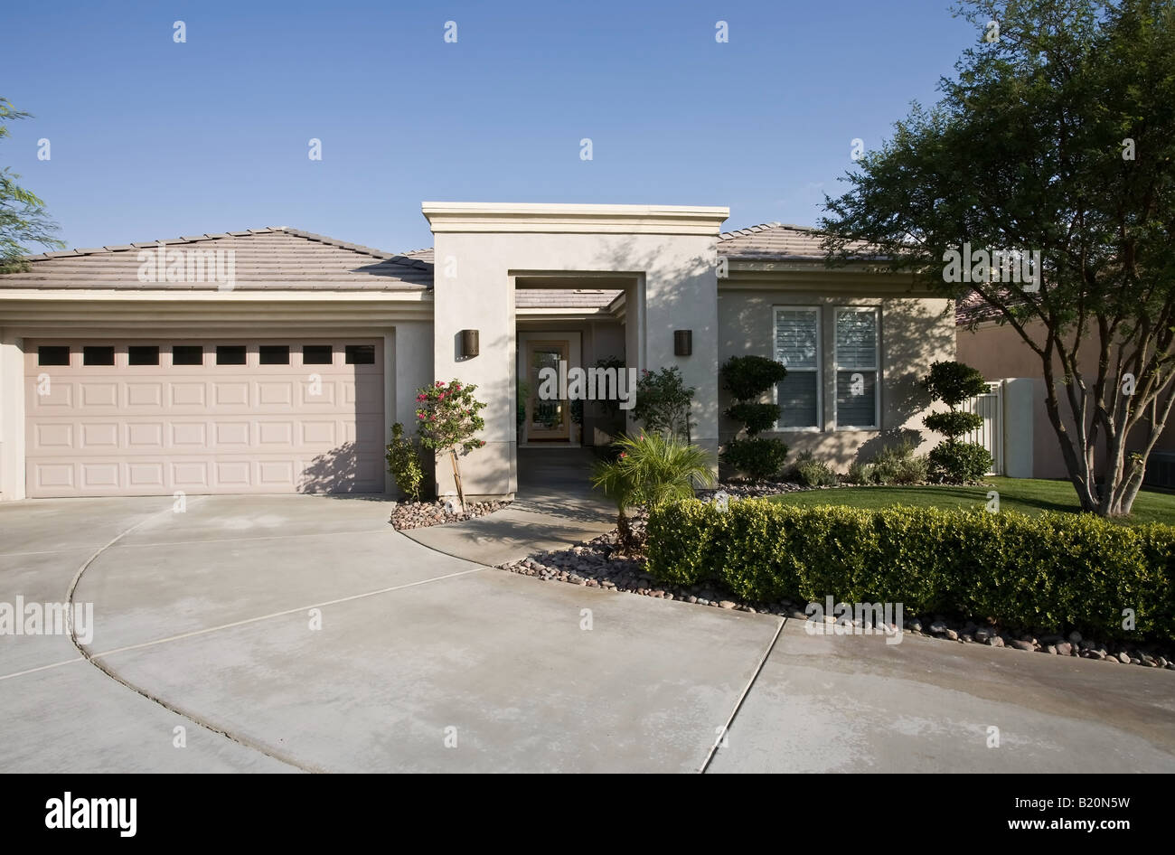 Golf Course Residence, Rancho Mirage, California Stock Photo Alamy