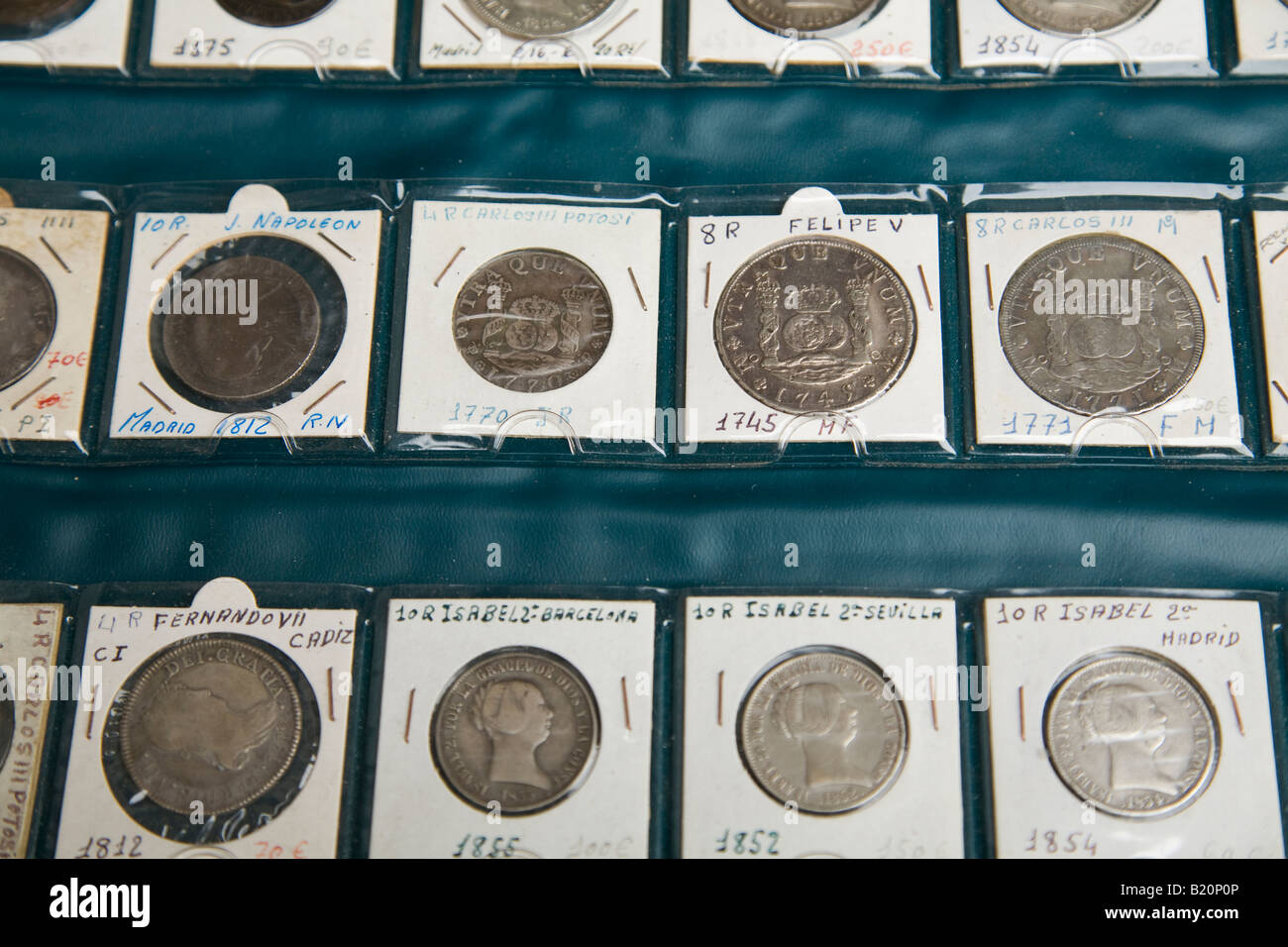 Spanish coin 1800s hires stock photography and images Alamy