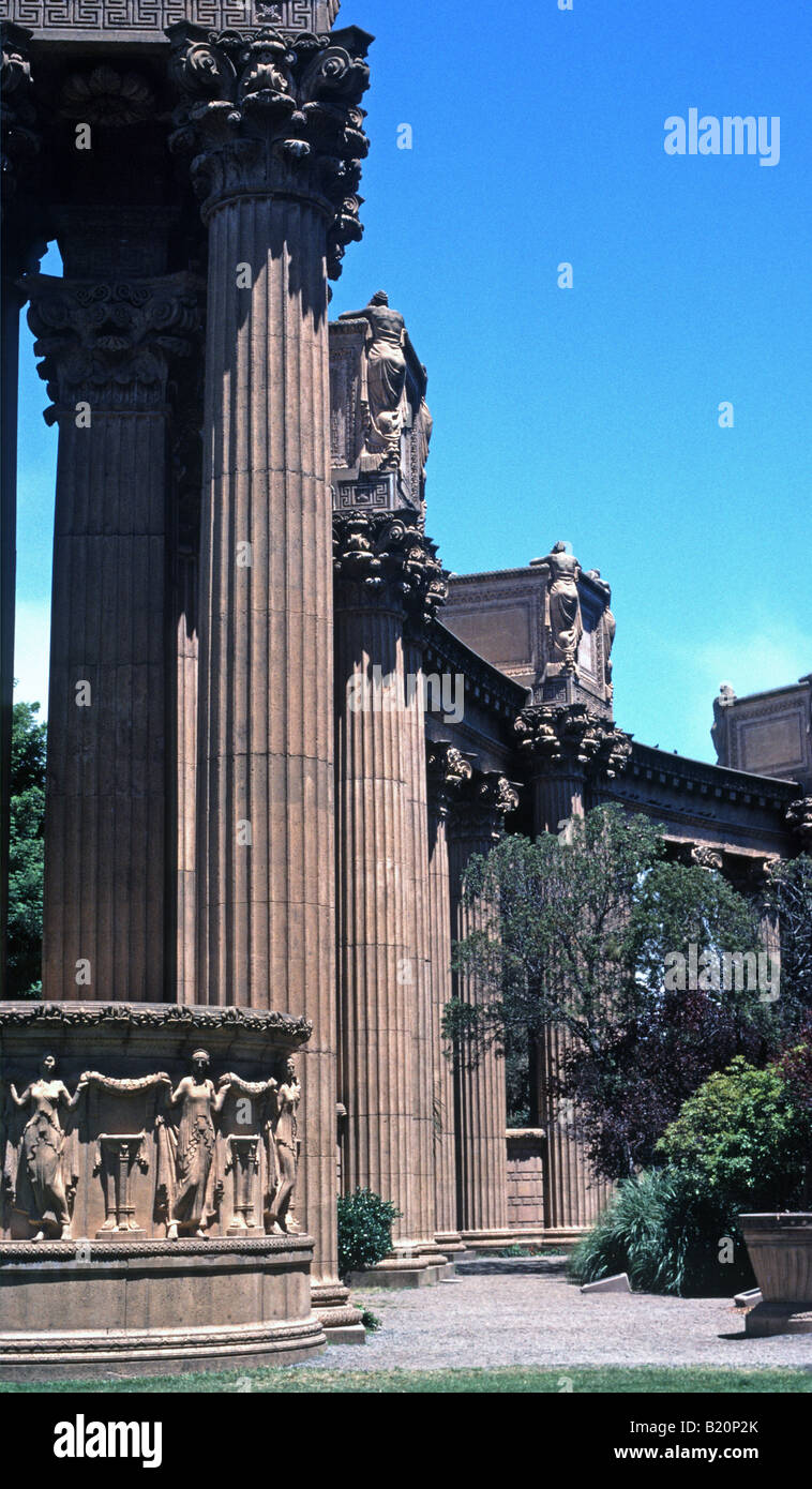 Palace of Fine Arts San Francisco California USA Stock Photo