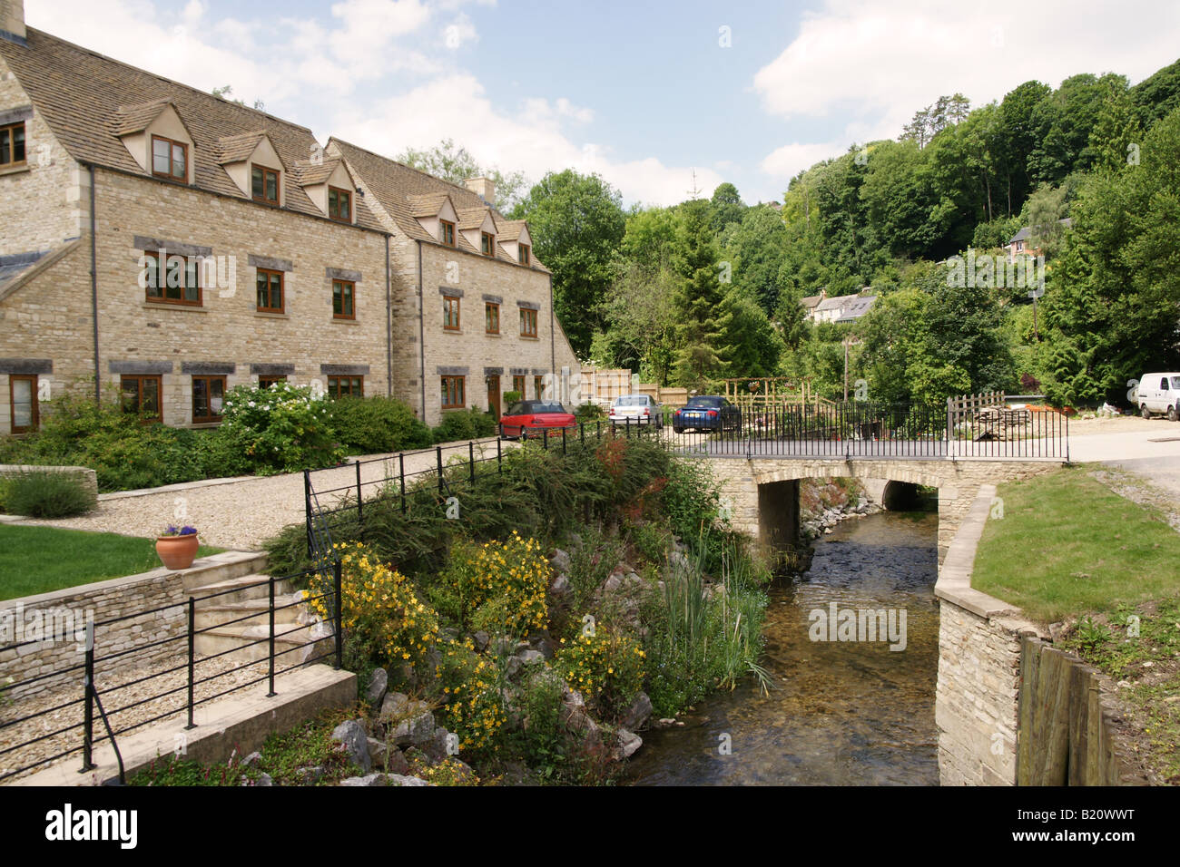 Chalford Gloucestershire England Cotswold Stock Photo Alamy