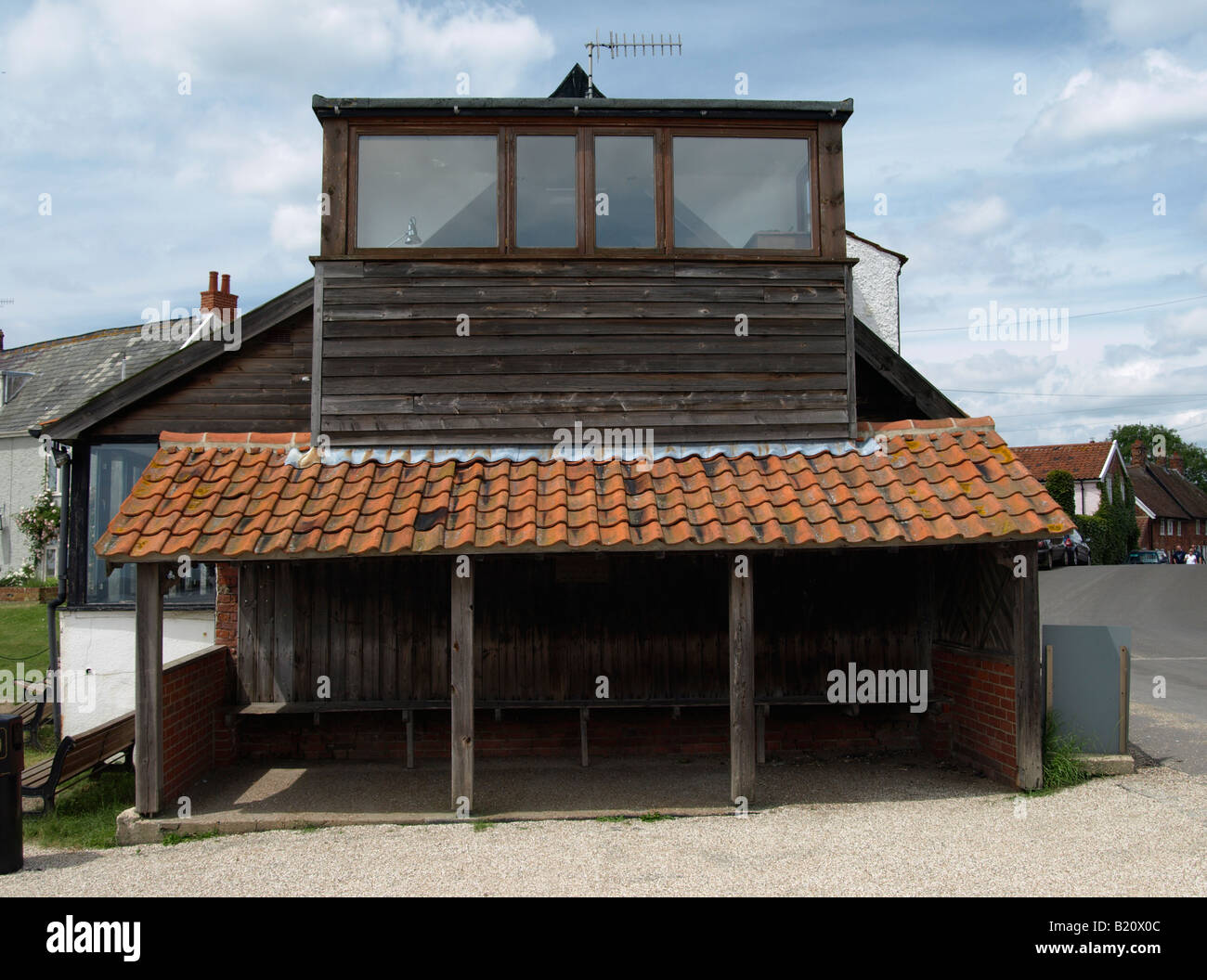 Shelter, Orford, Suffolk Stock Photo