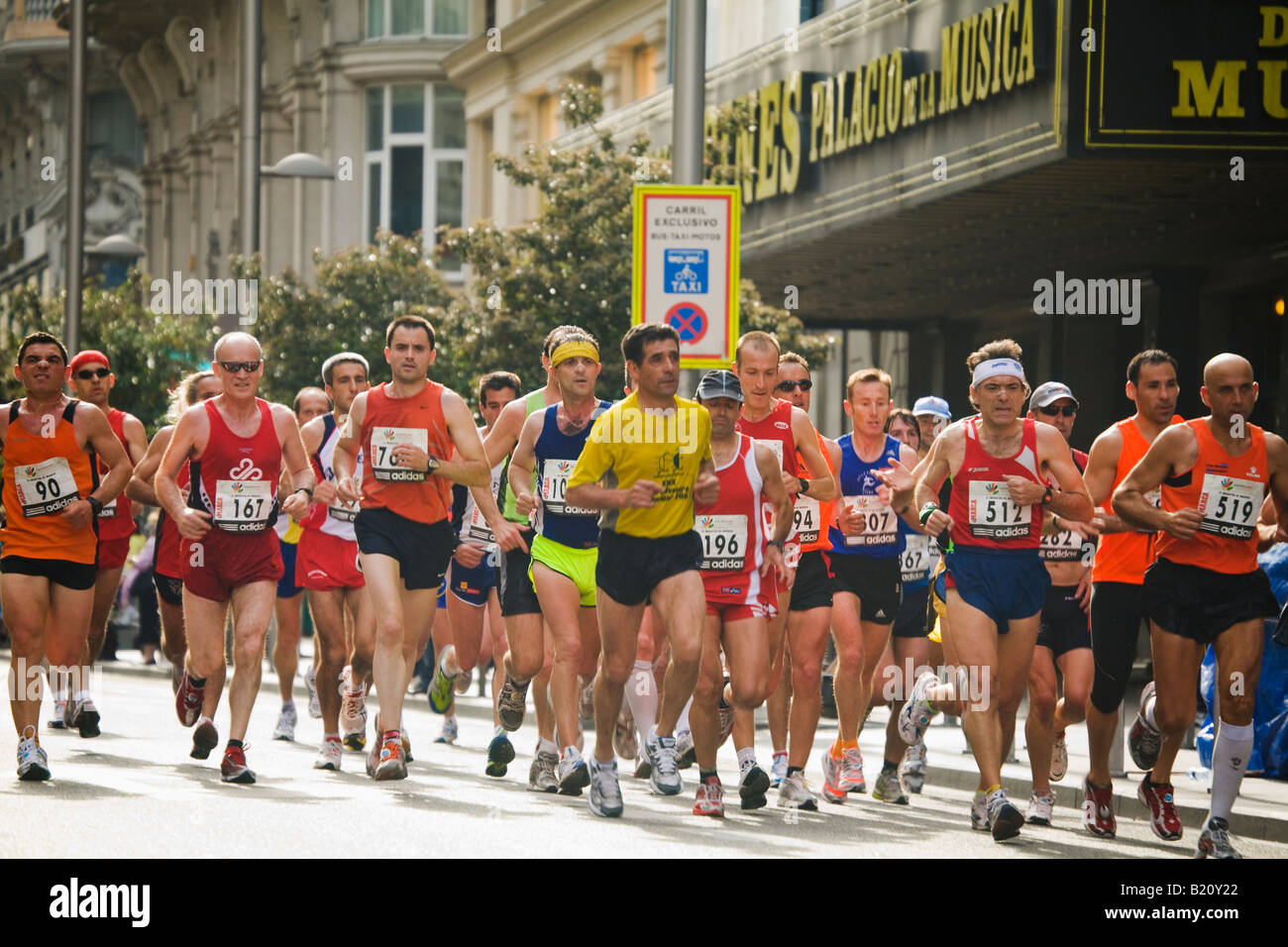 Runners marathon spain hi-res stock photography and images - Alamy