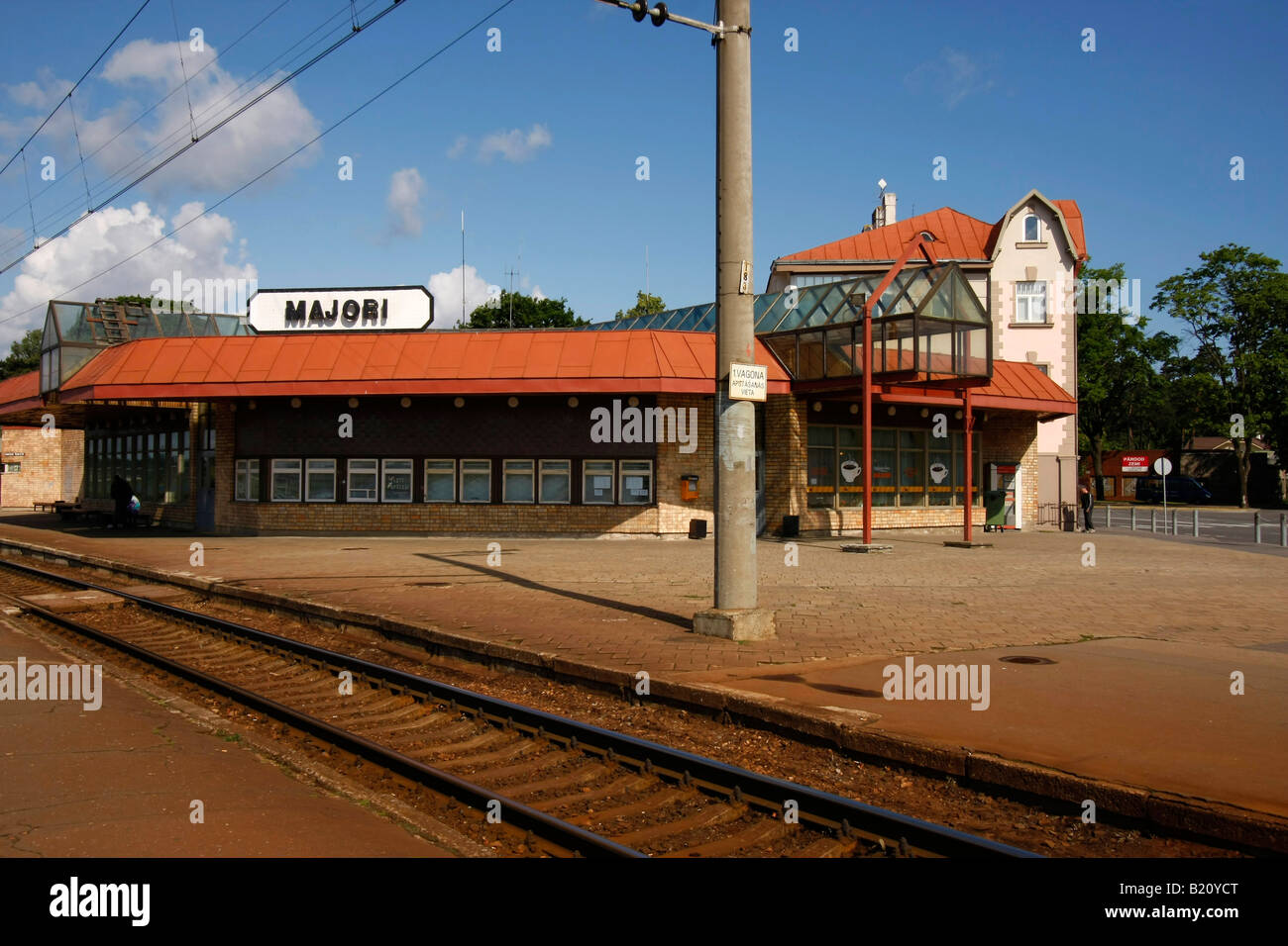 Jurmala train station hires stock photography and images Alamy
